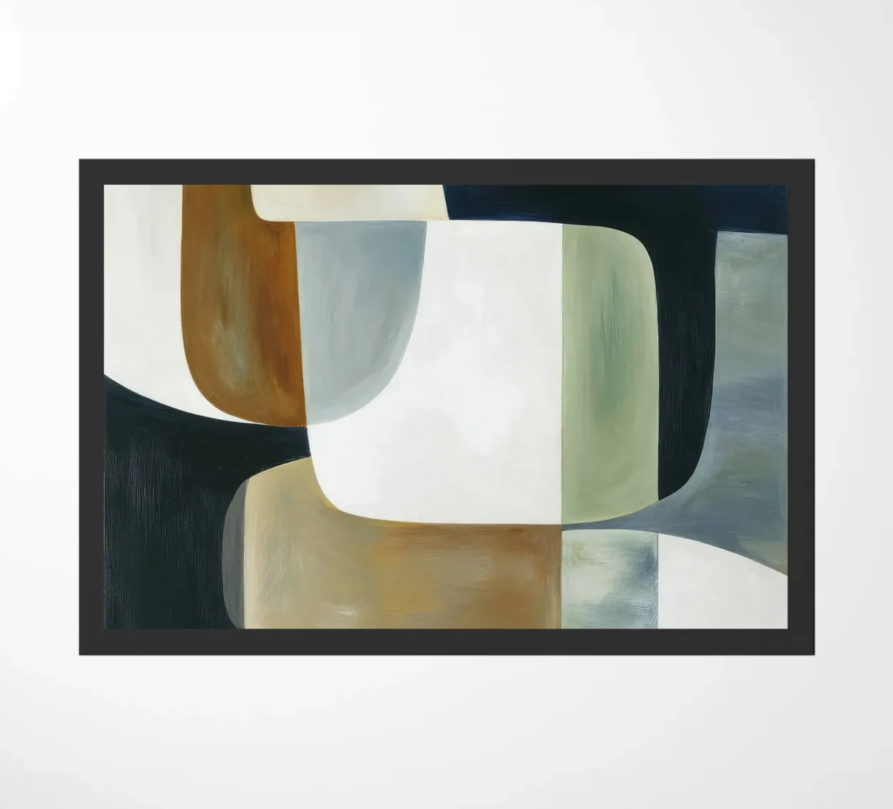 Abstract Composition doormat by Rustic Grace Studio 02