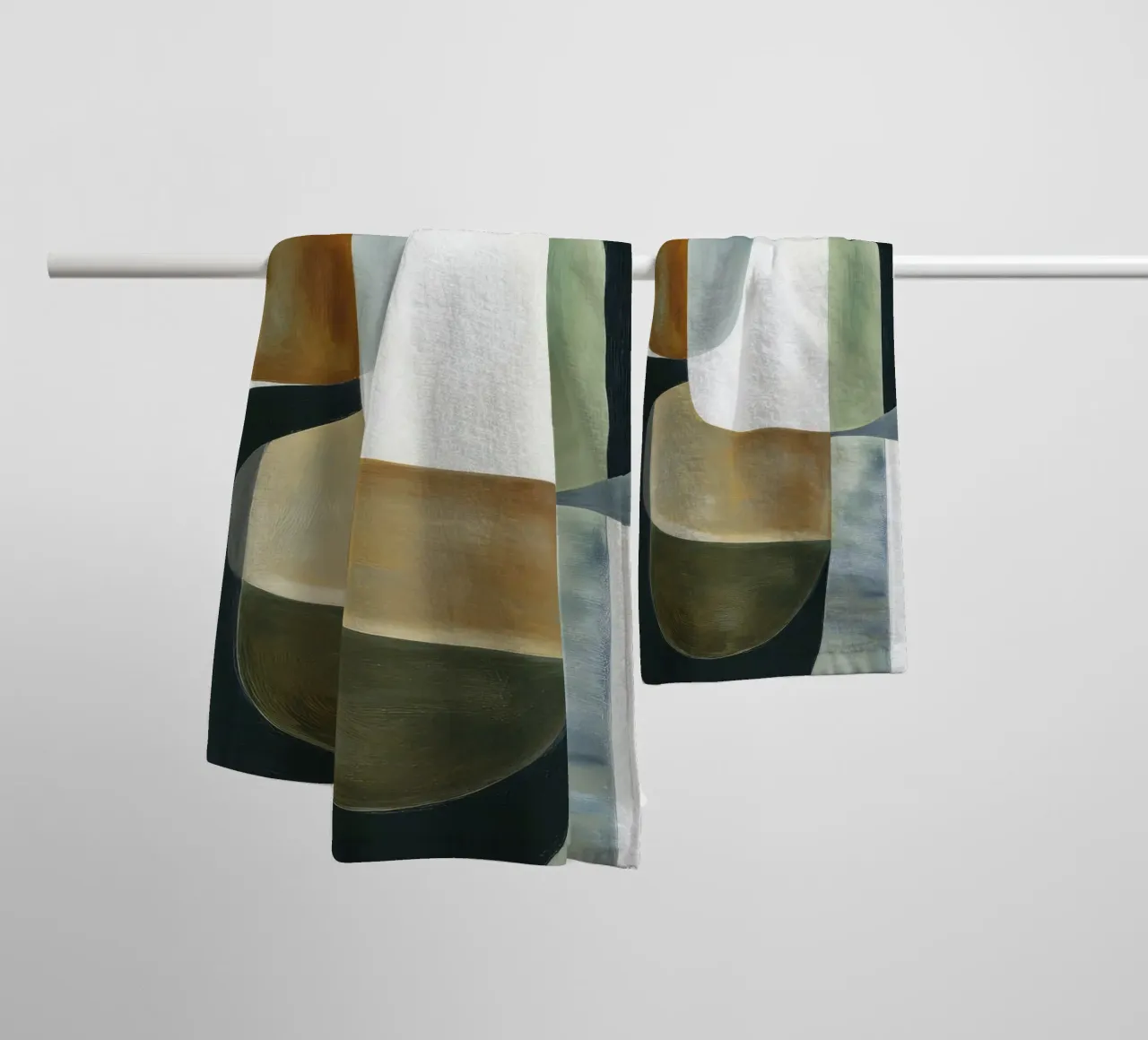 Abstract Composition towel by Rustic Grace Studio 02
