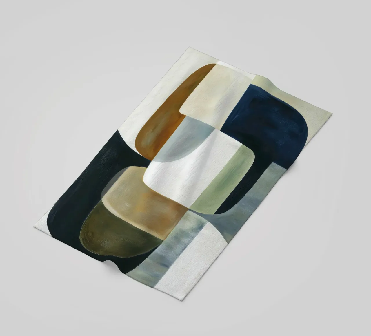 Abstract Composition Strandtuch von Rustic Grace Studio 02