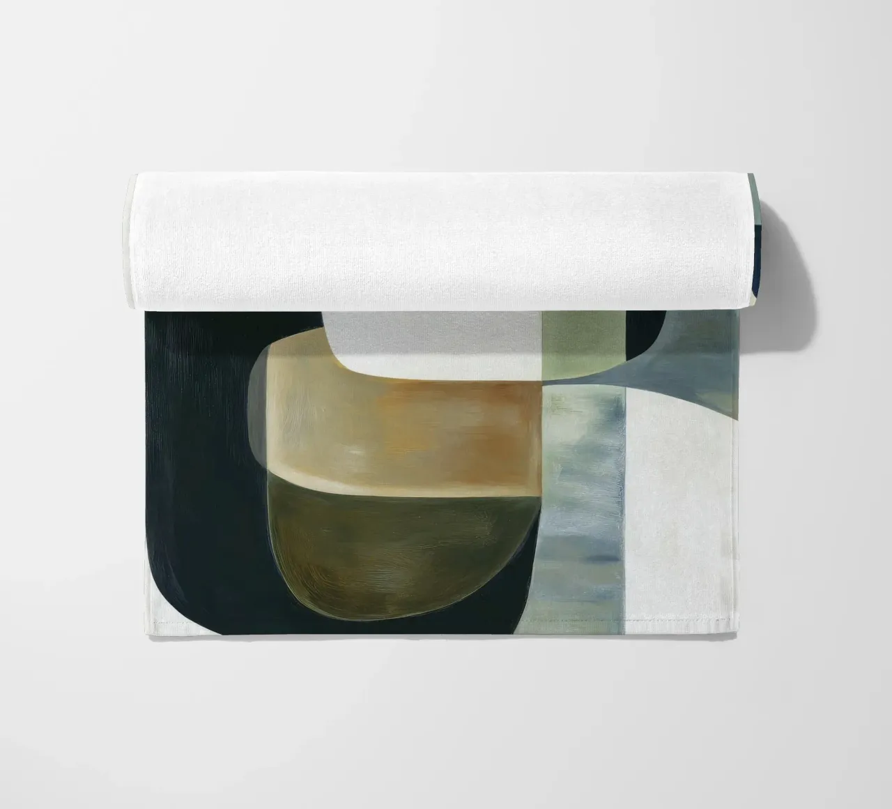 Abstract Composition Strandtuch von Rustic Grace Studio 02