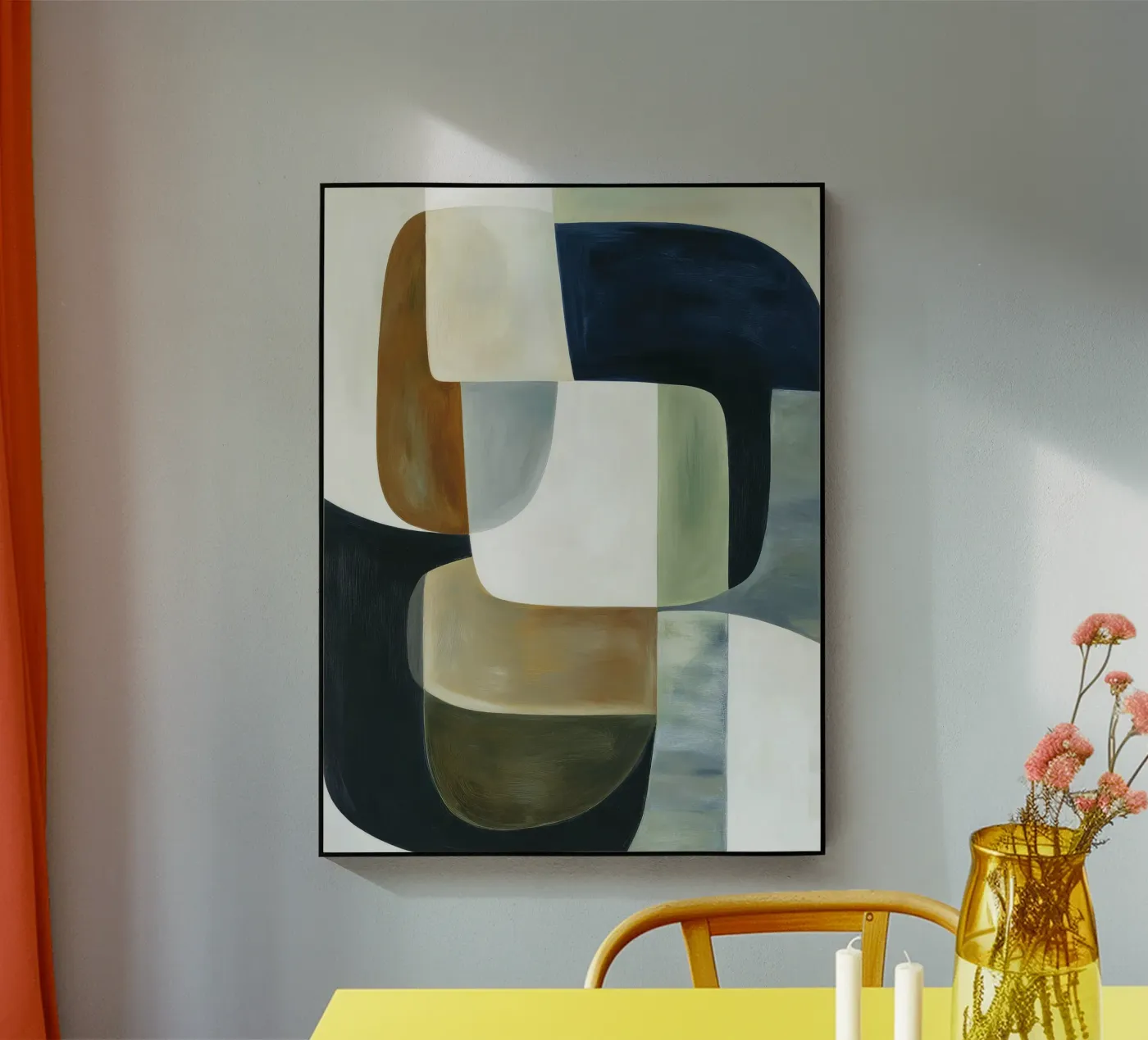 Abstract Composition Acryl-Glas von Rustic Grace Studio 02