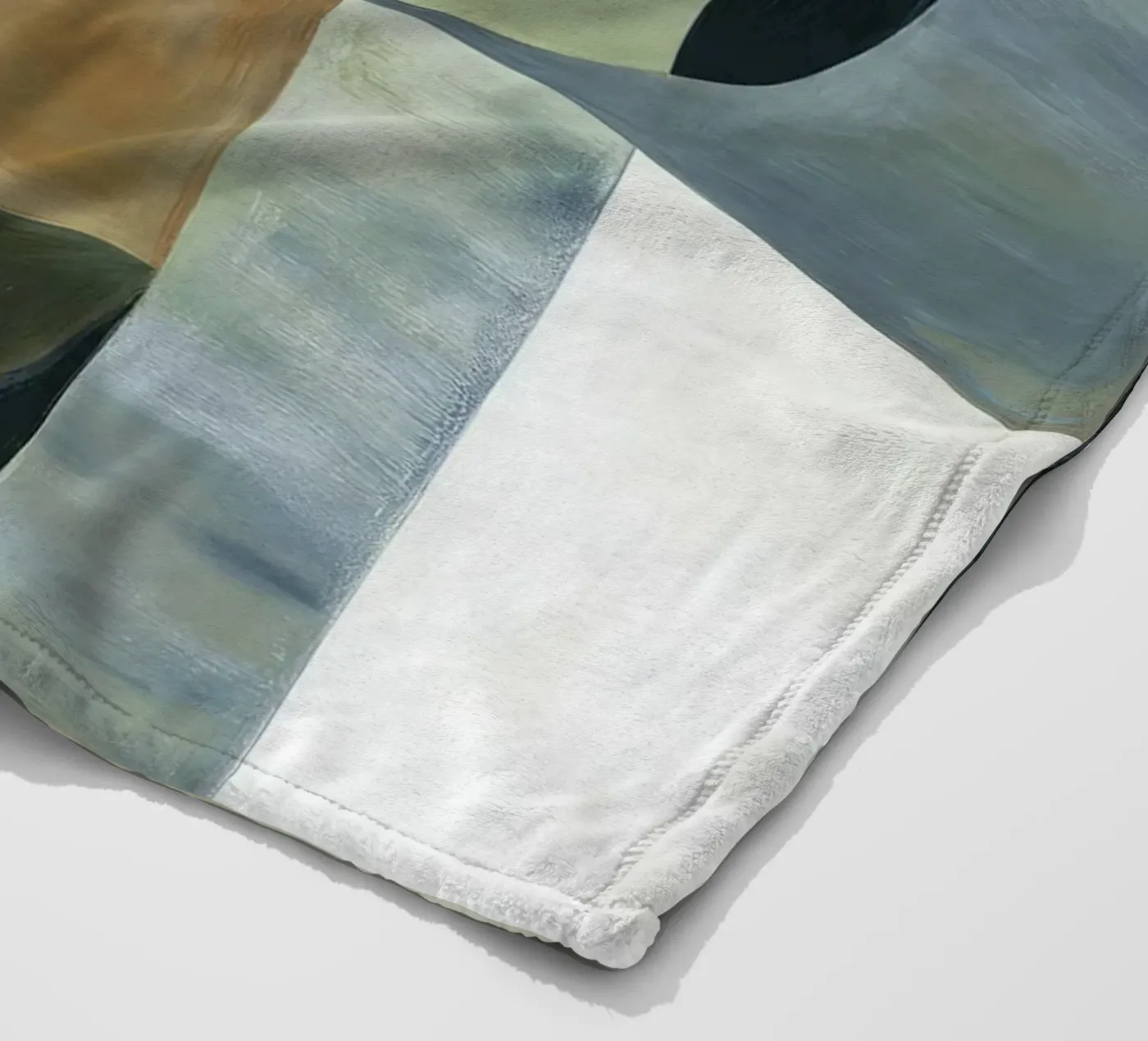 Abstract Composition Fleecedecke von Rustic Grace Studio 02