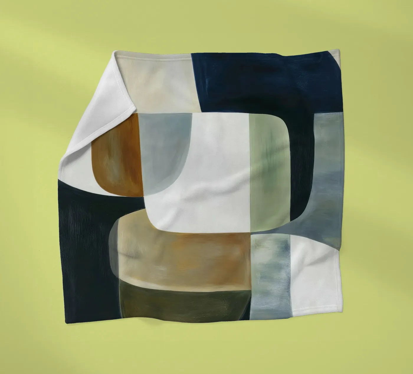 Abstract Composition Fleecedecke von Rustic Grace Studio 02