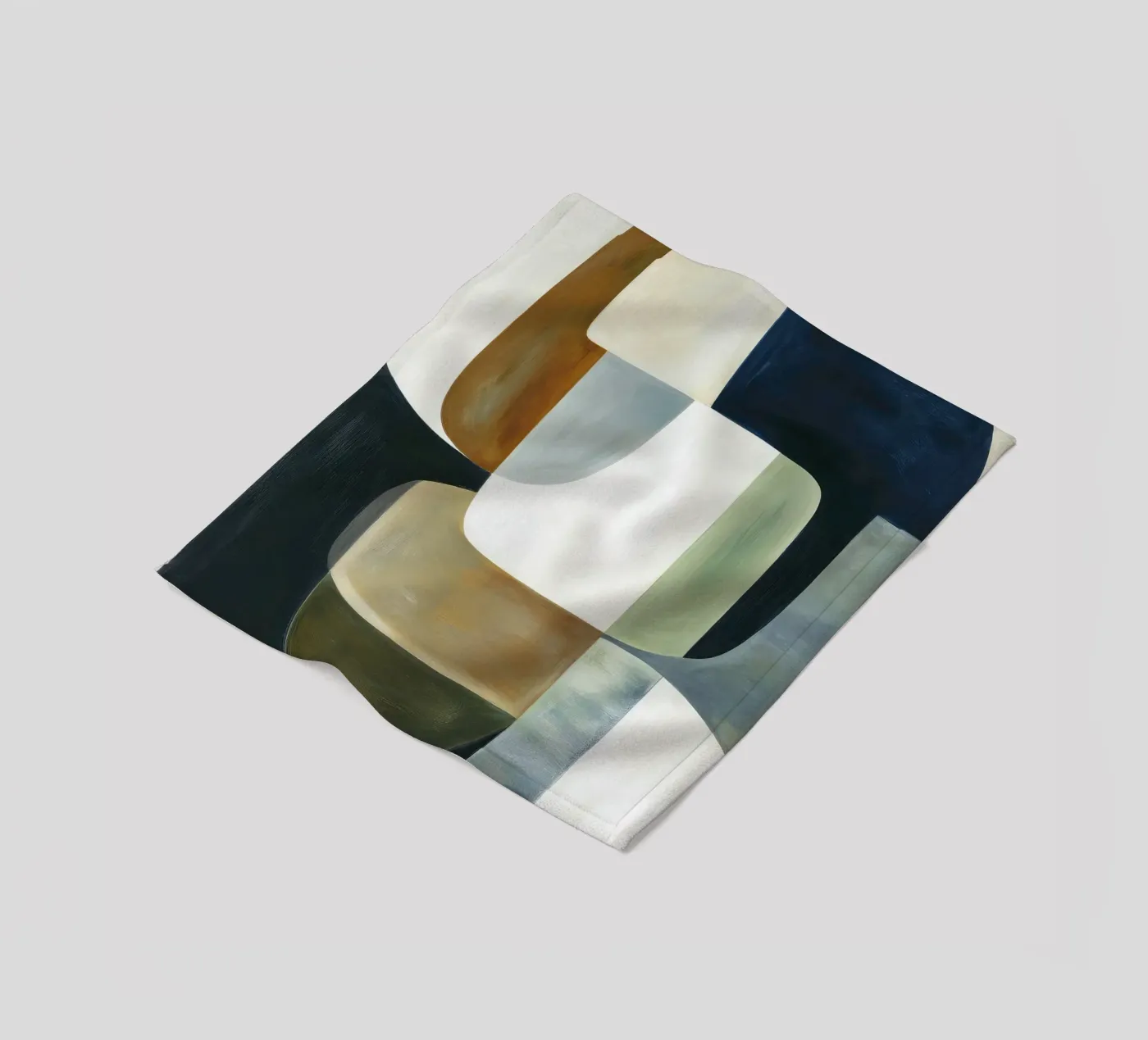 Abstract Composition Fleecedecke von Rustic Grace Studio 02
