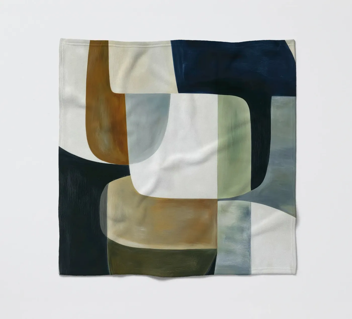 Abstract Composition Fleecedecke von Rustic Grace Studio 02