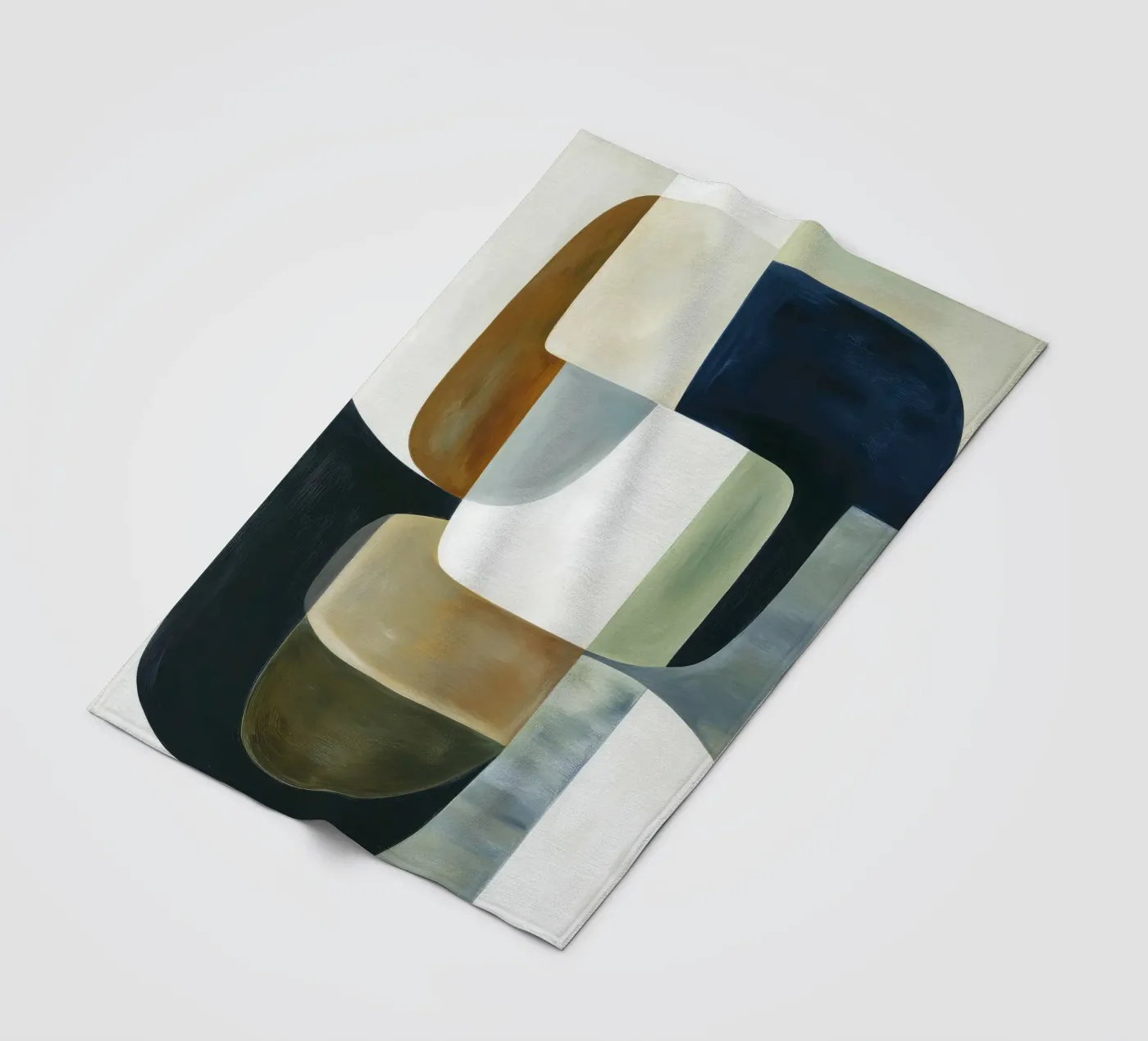 Abstract Composition Fleecedecke von Rustic Grace Studio 02