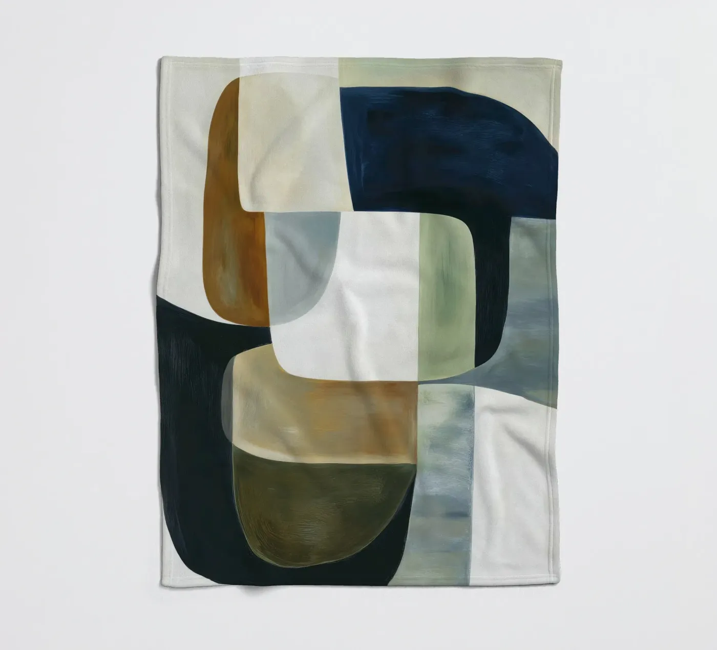 Abstract Composition Fleecedecke von Rustic Grace Studio 02