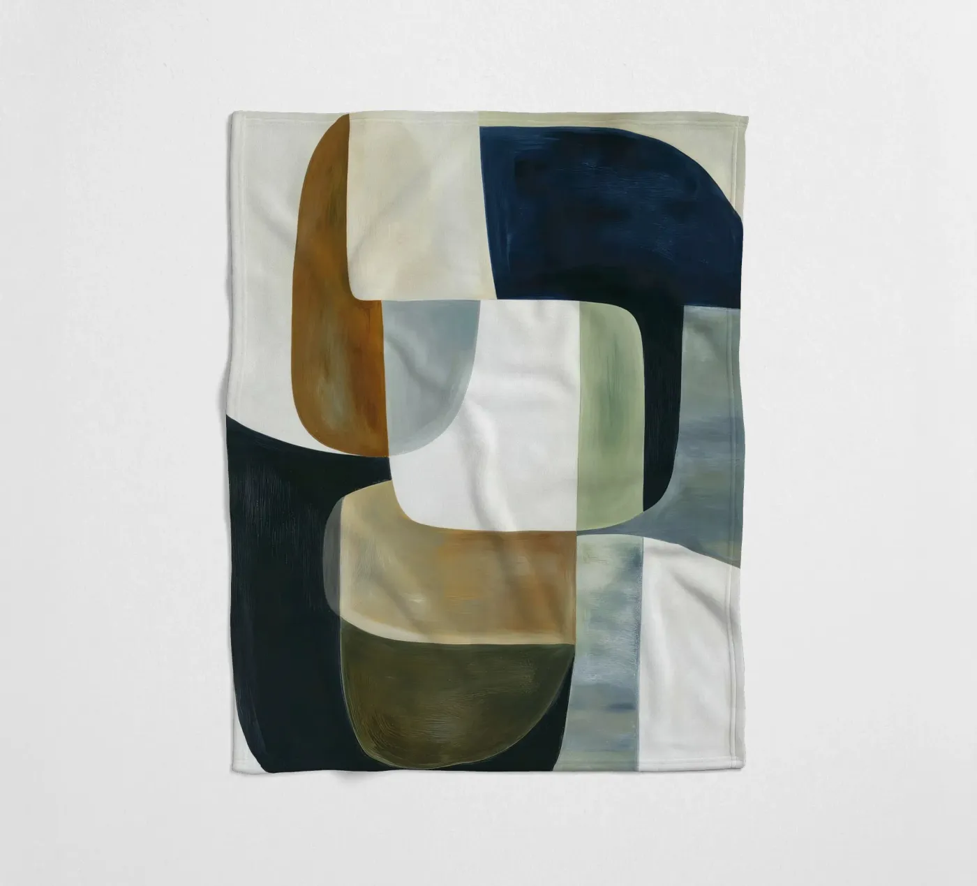 Abstract Composition Fleecedecke von Rustic Grace Studio 02