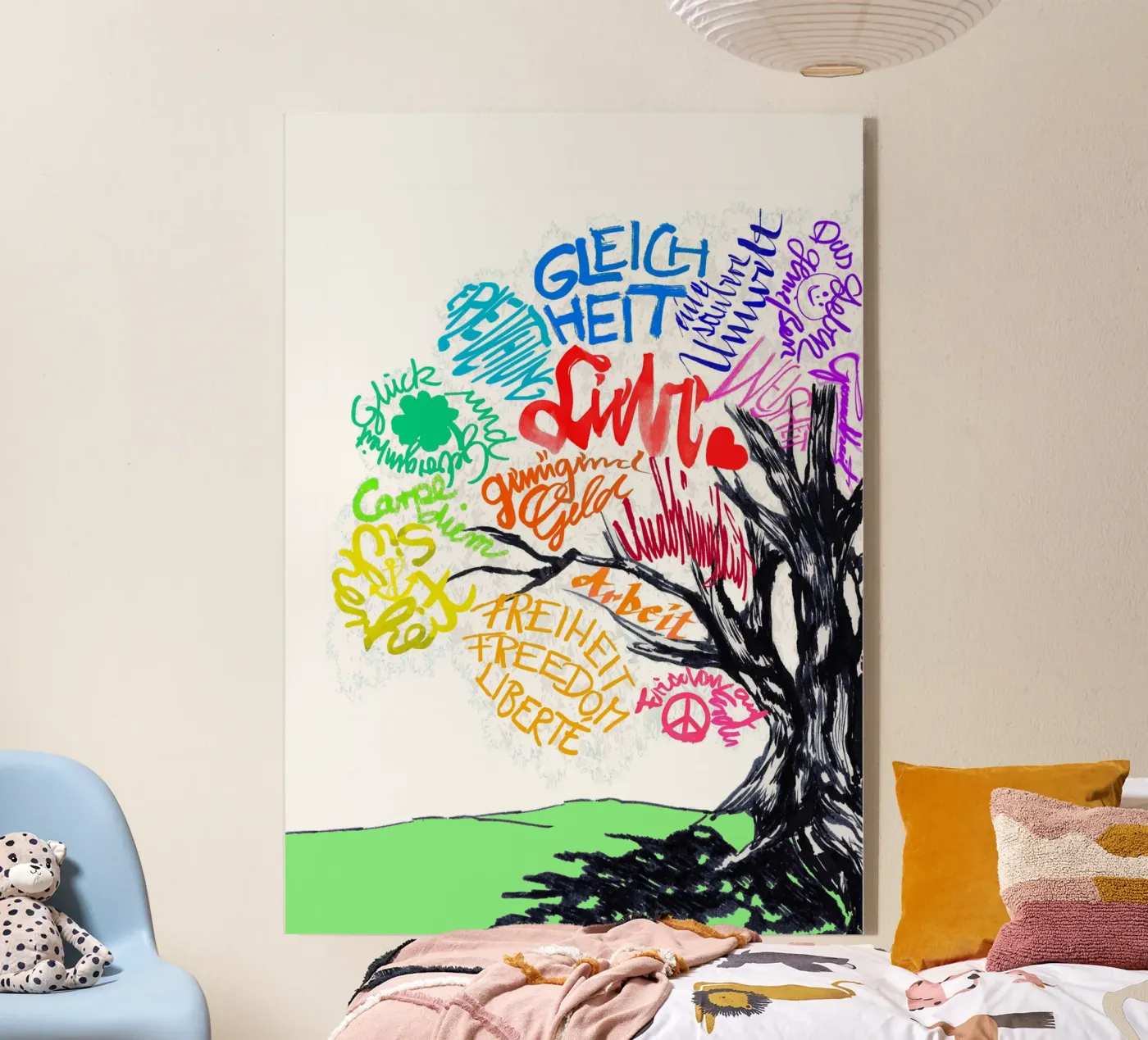 wish tree acryl van meikekohls
