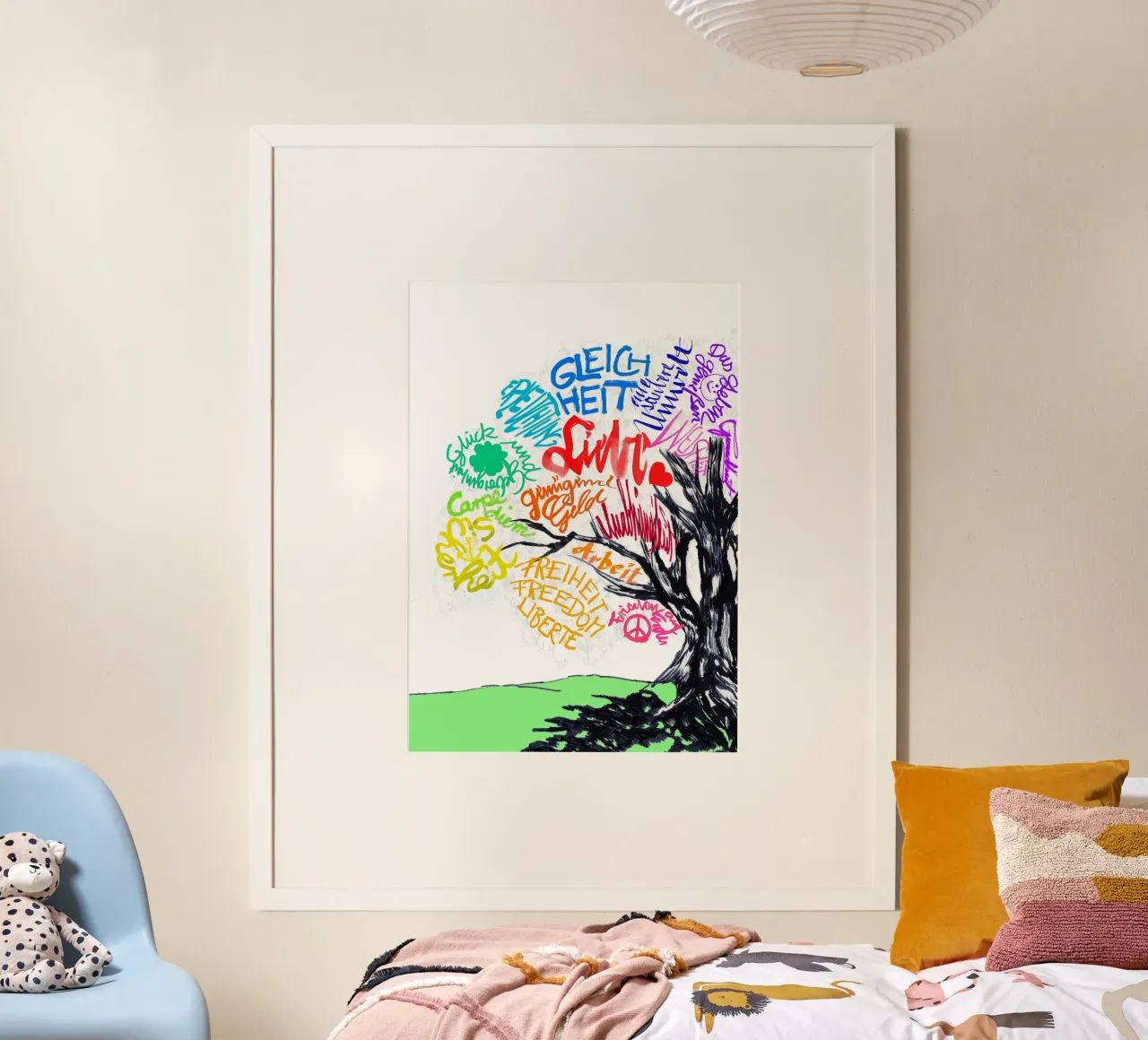wish tree poster by meikekohls