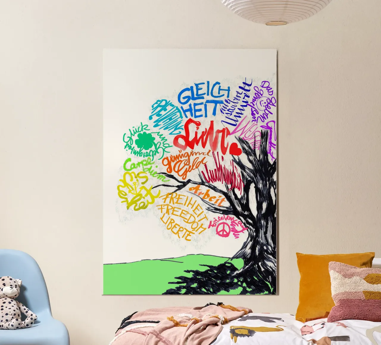 wish tree poster by meikekohls