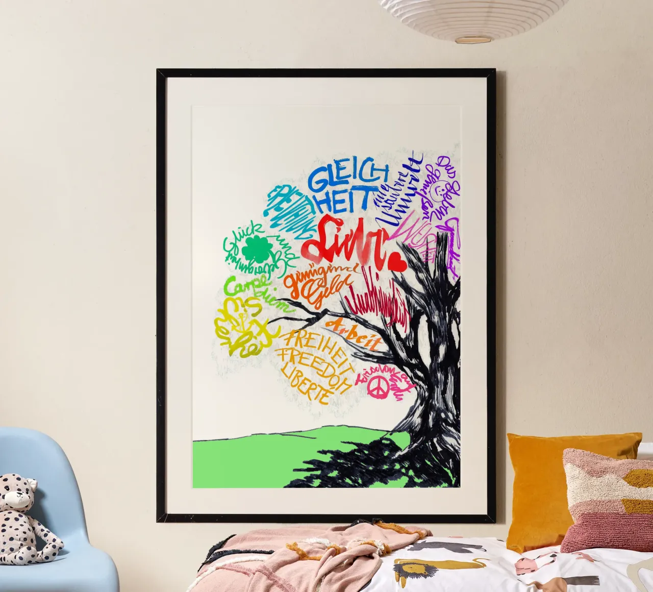 wish tree poster by meikekohls
