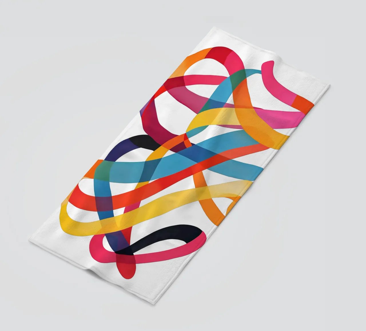 Design a fascia cromatica | Leggerezza e dinamismo nell'ambiente telo mare da Autofocus