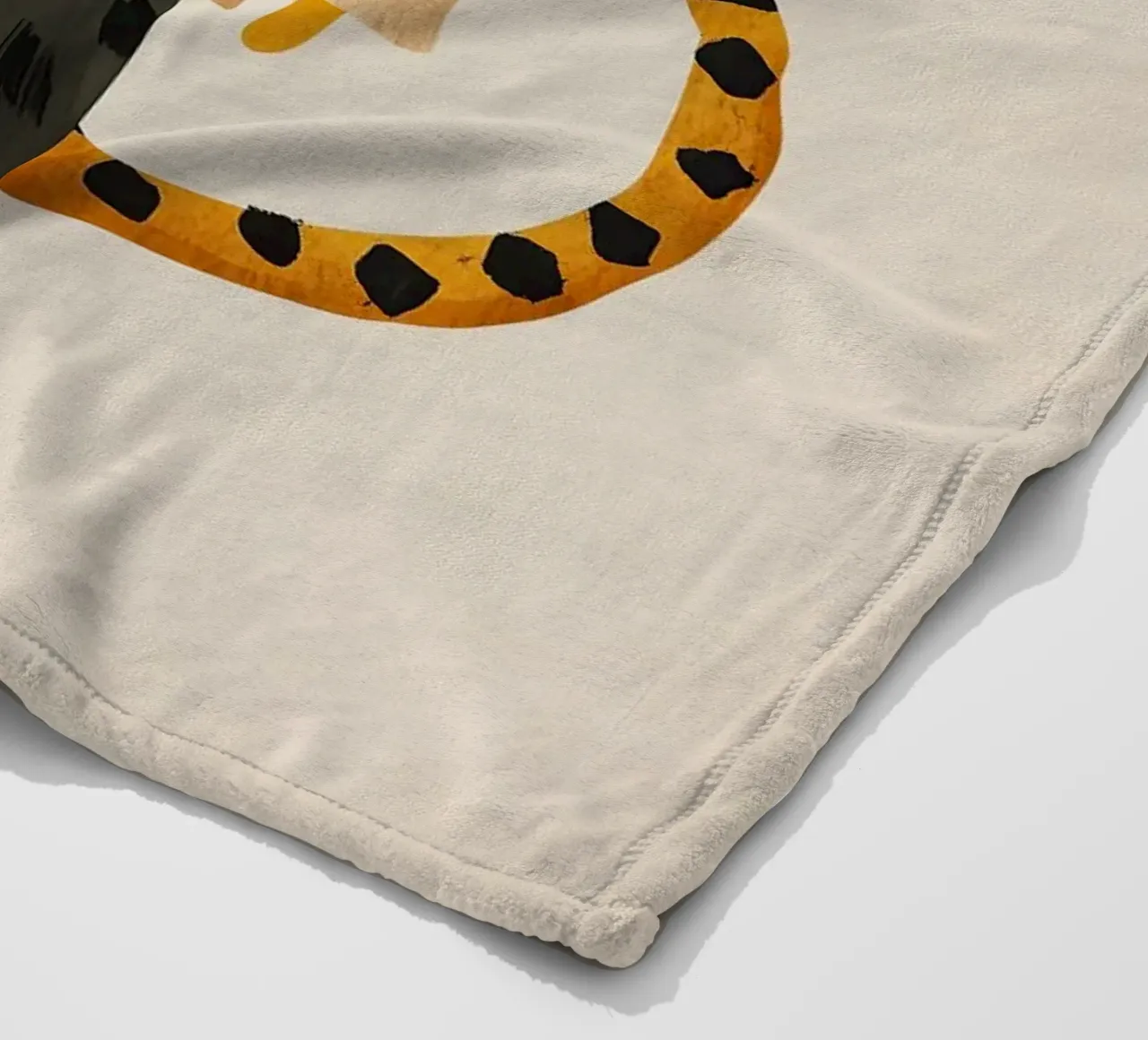 Fashion leopard Fleecedecke von Little Art Lab