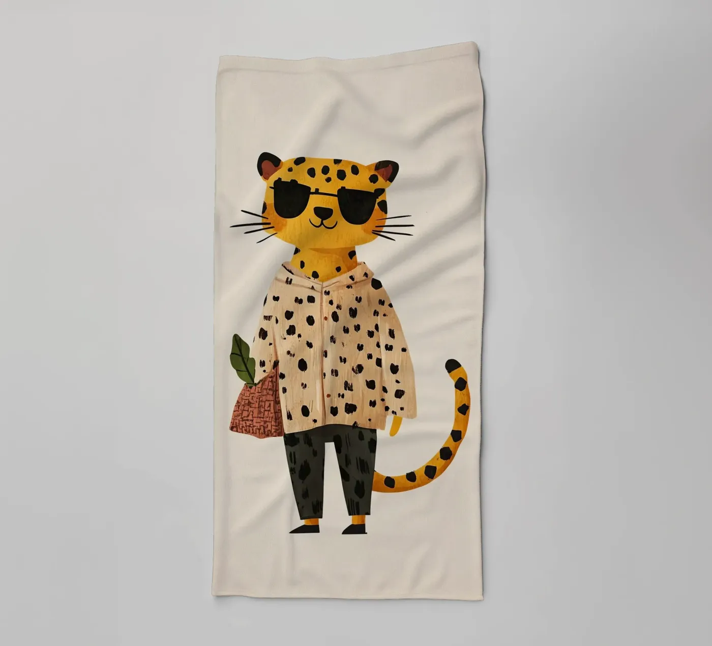 Mode léopard serviette de bain de Little Art Lab