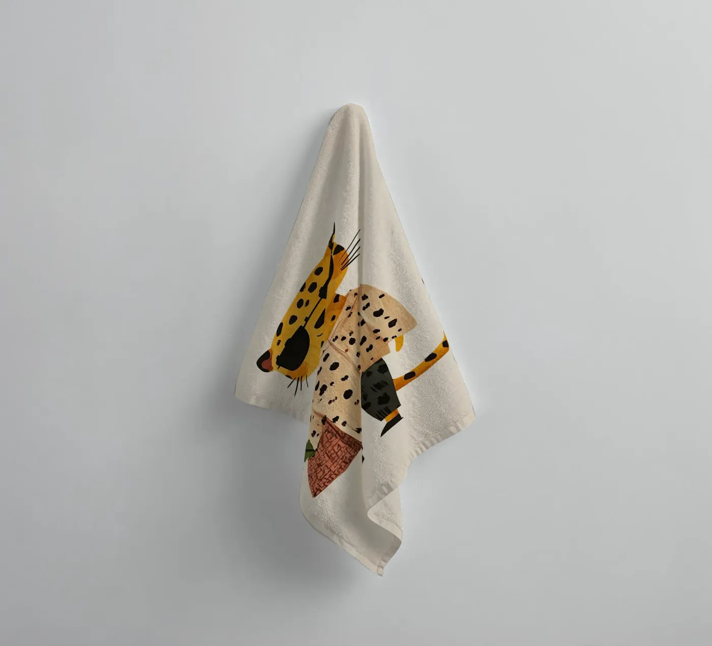 Mode léopard serviette de bain de Little Art Lab