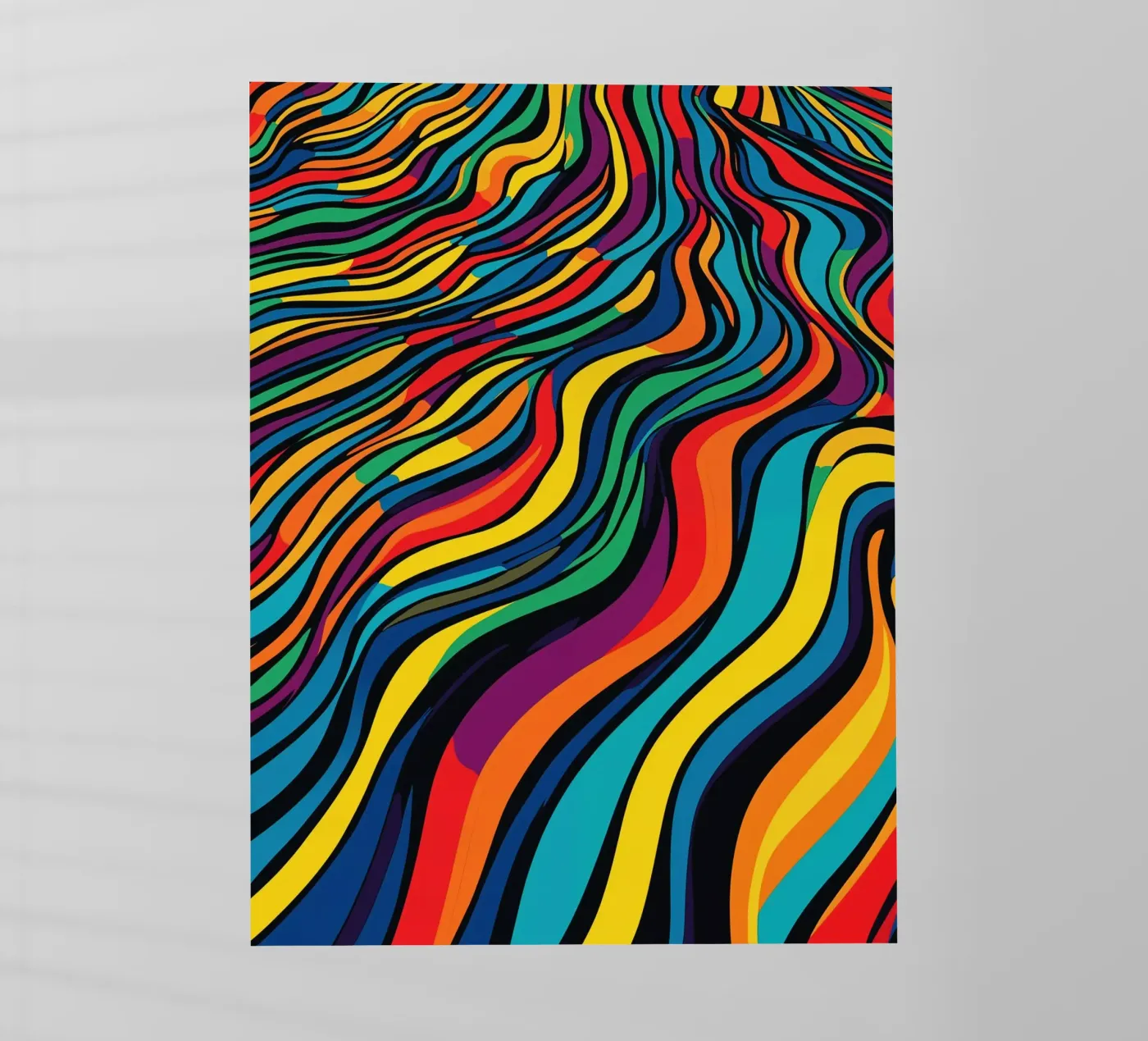 Motivo a strisce a illusione ottica pellicola backlit da Autofocus