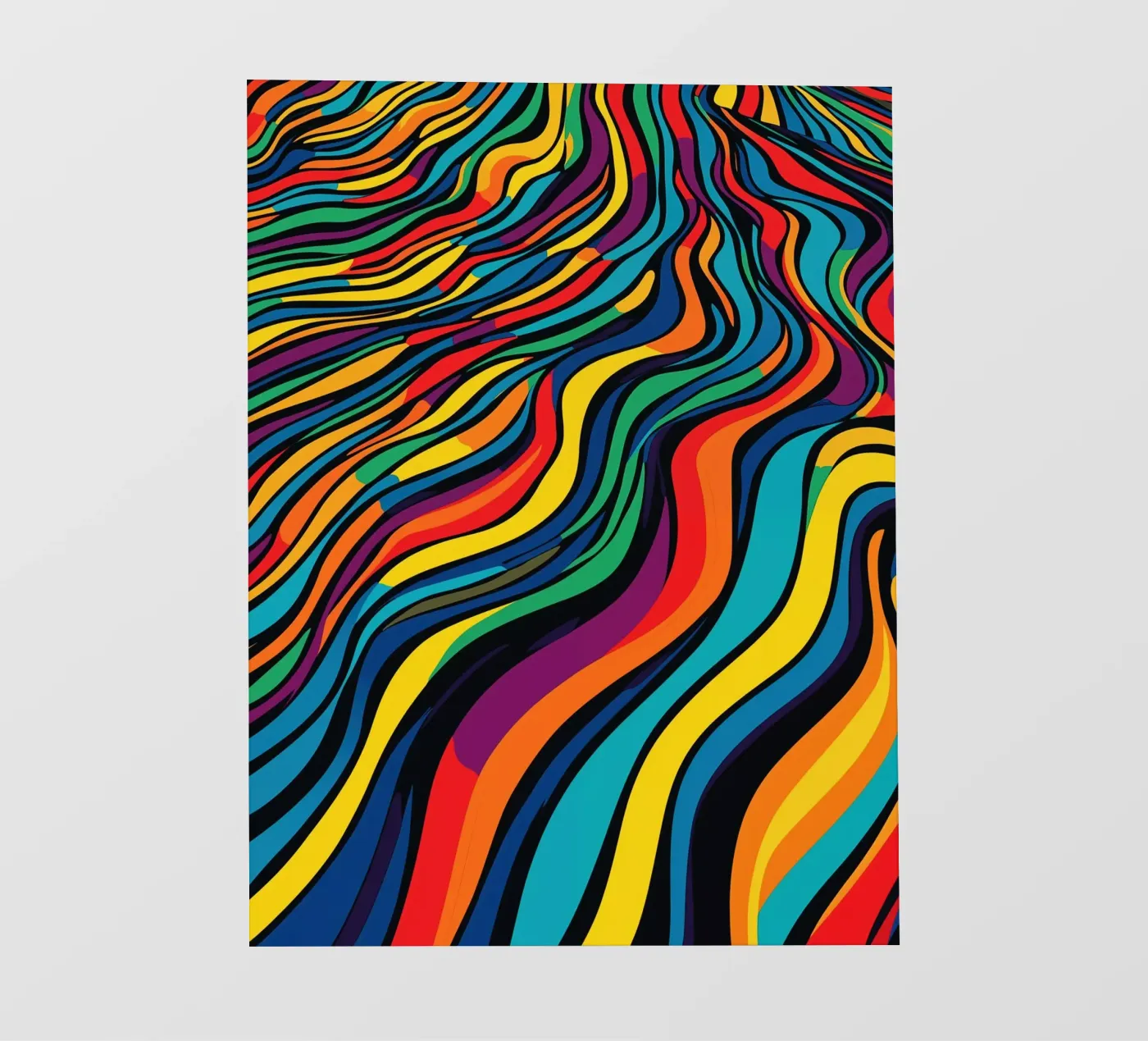 Motivo a strisce a illusione ottica pellicola backlit da Autofocus