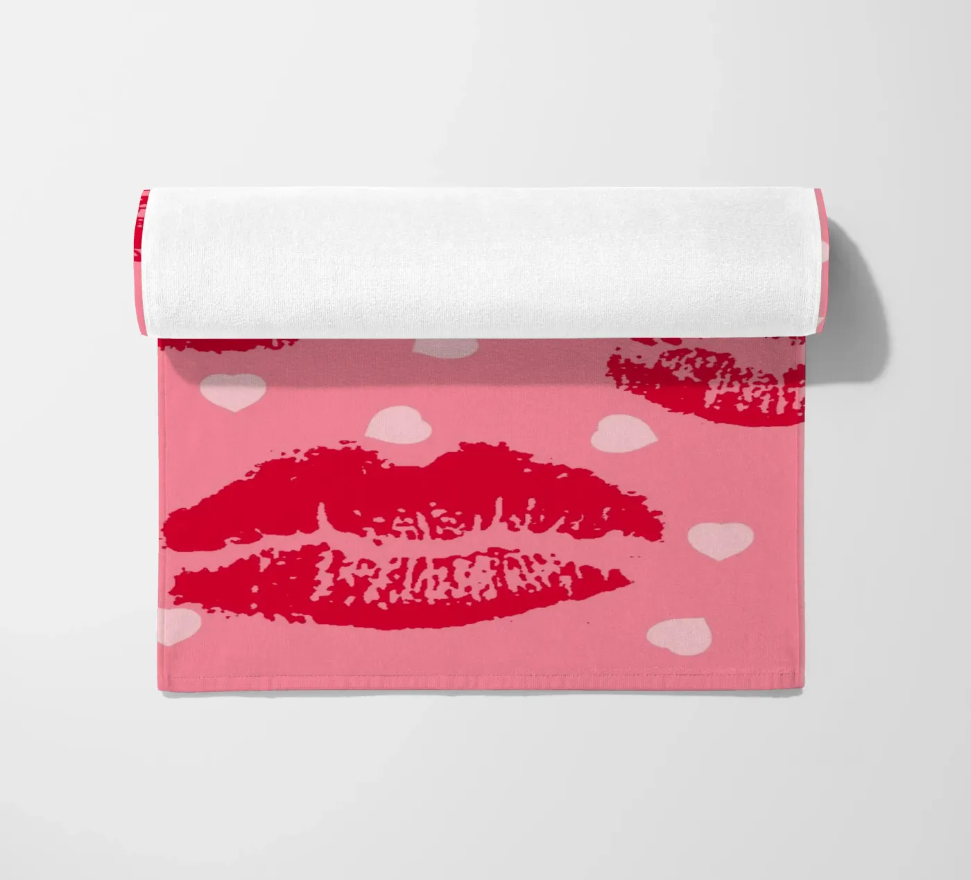 kisses beach towel by meikekohls