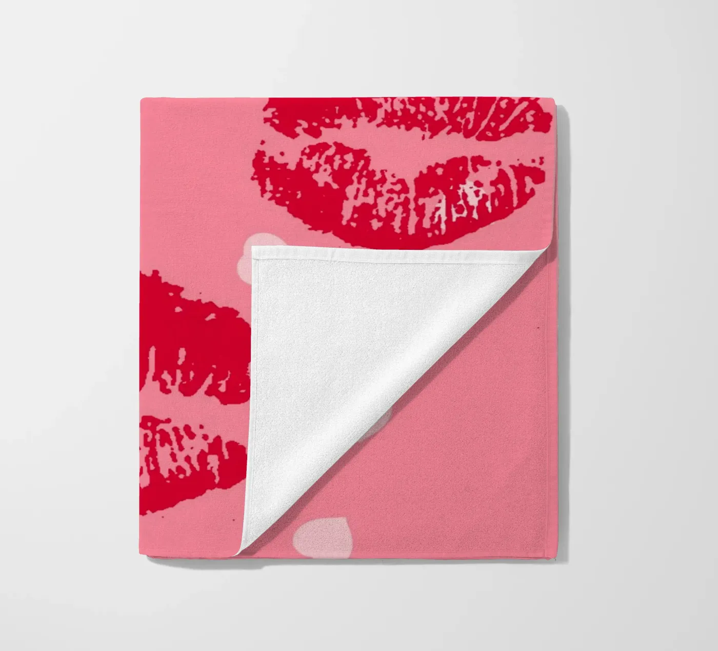 kisses beach towel by meikekohls