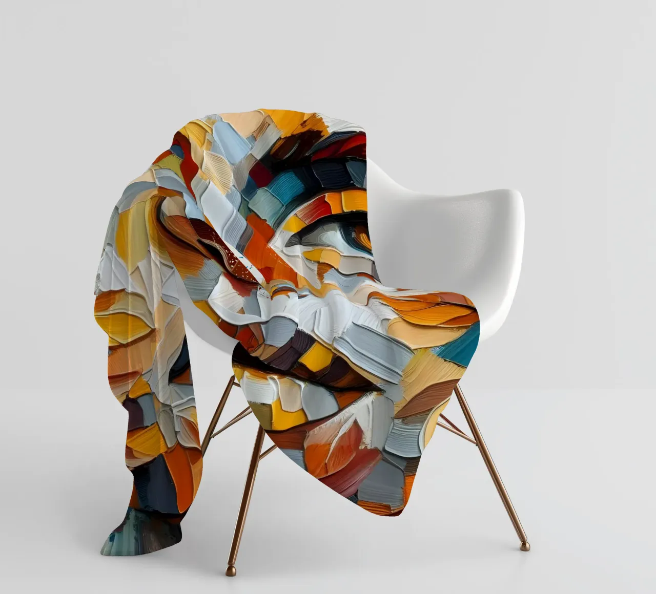 BOLD fleece blanket by ARTOMATIC