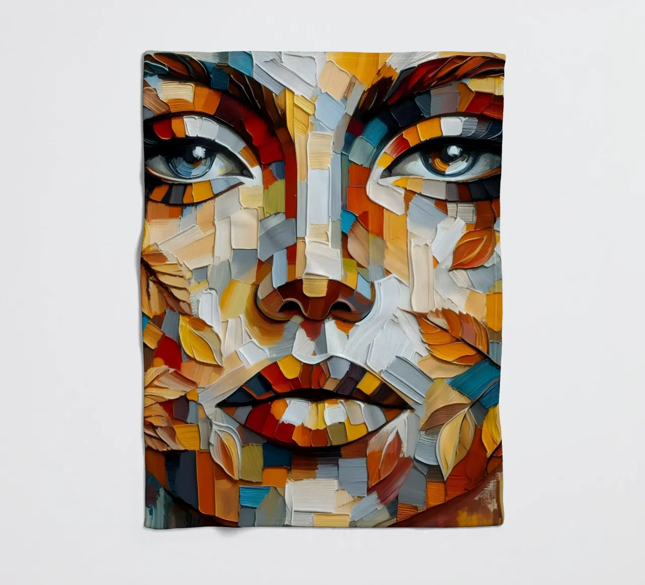 BOLD fleece blanket by ARTOMATIC