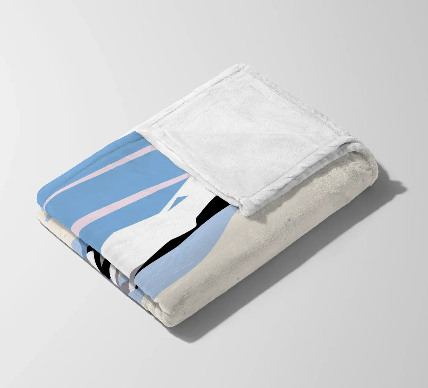 Winter fleece blanket by Tamsen Design