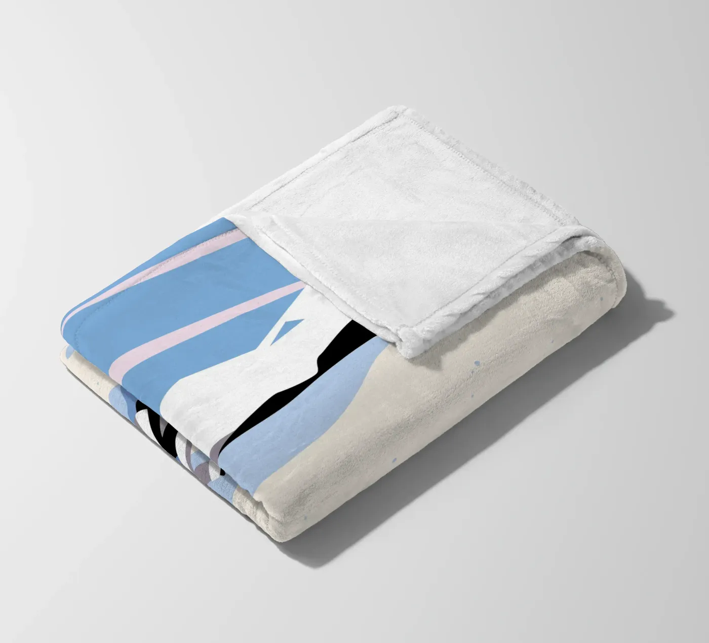 Winter fleece blanket by Tamsen Design