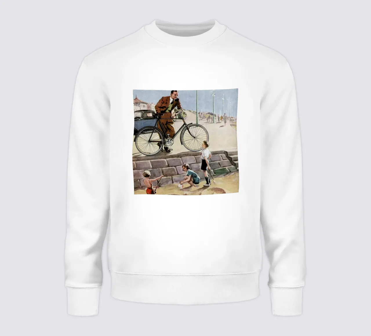 Cycling in The Sand felpa da Hemingway Design