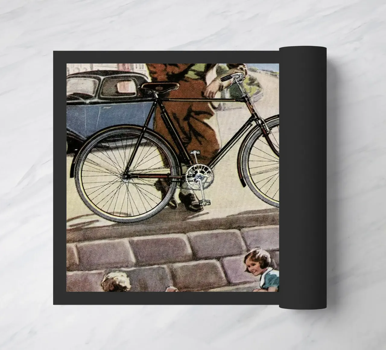 Cycling in The Sand zerbino da Hemingway Design