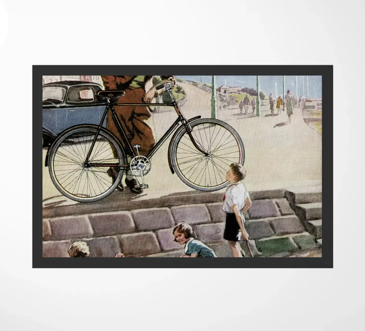Cycling in The Sand zerbino da Hemingway Design
