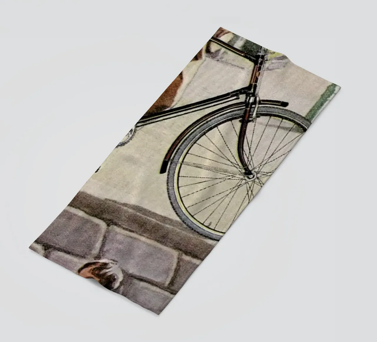 Cycling in The Sand telo mare da Hemingway Design