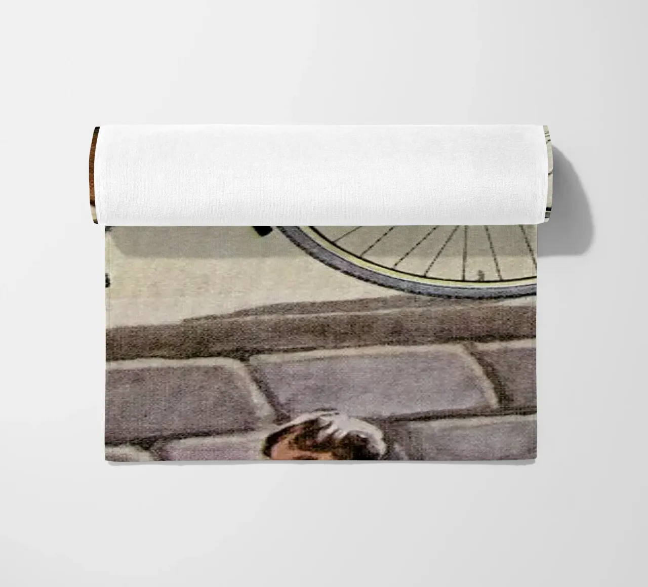 Cycling in The Sand telo mare da Hemingway Design