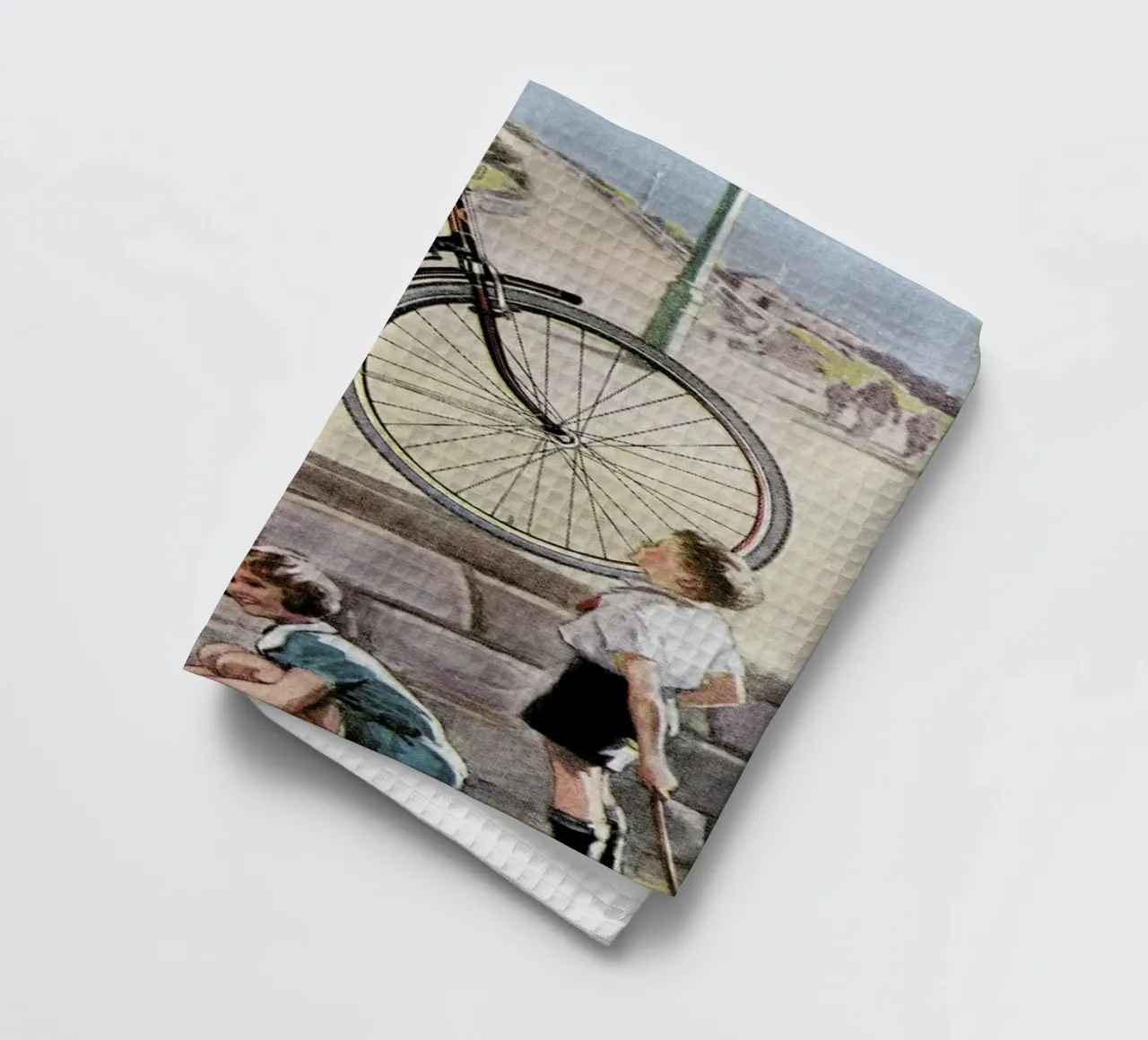 Cycling in The Sand canovaccio da cucina da Hemingway Design