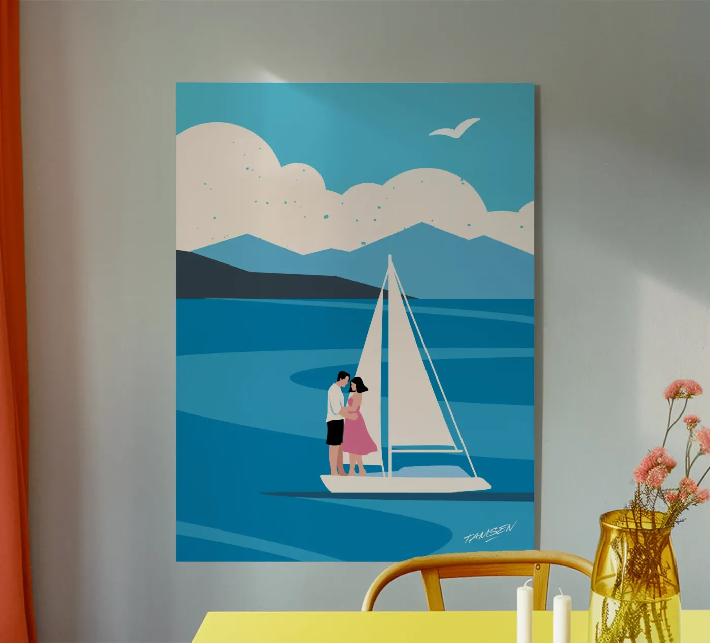 Summer plexiglas de Tamsen Design