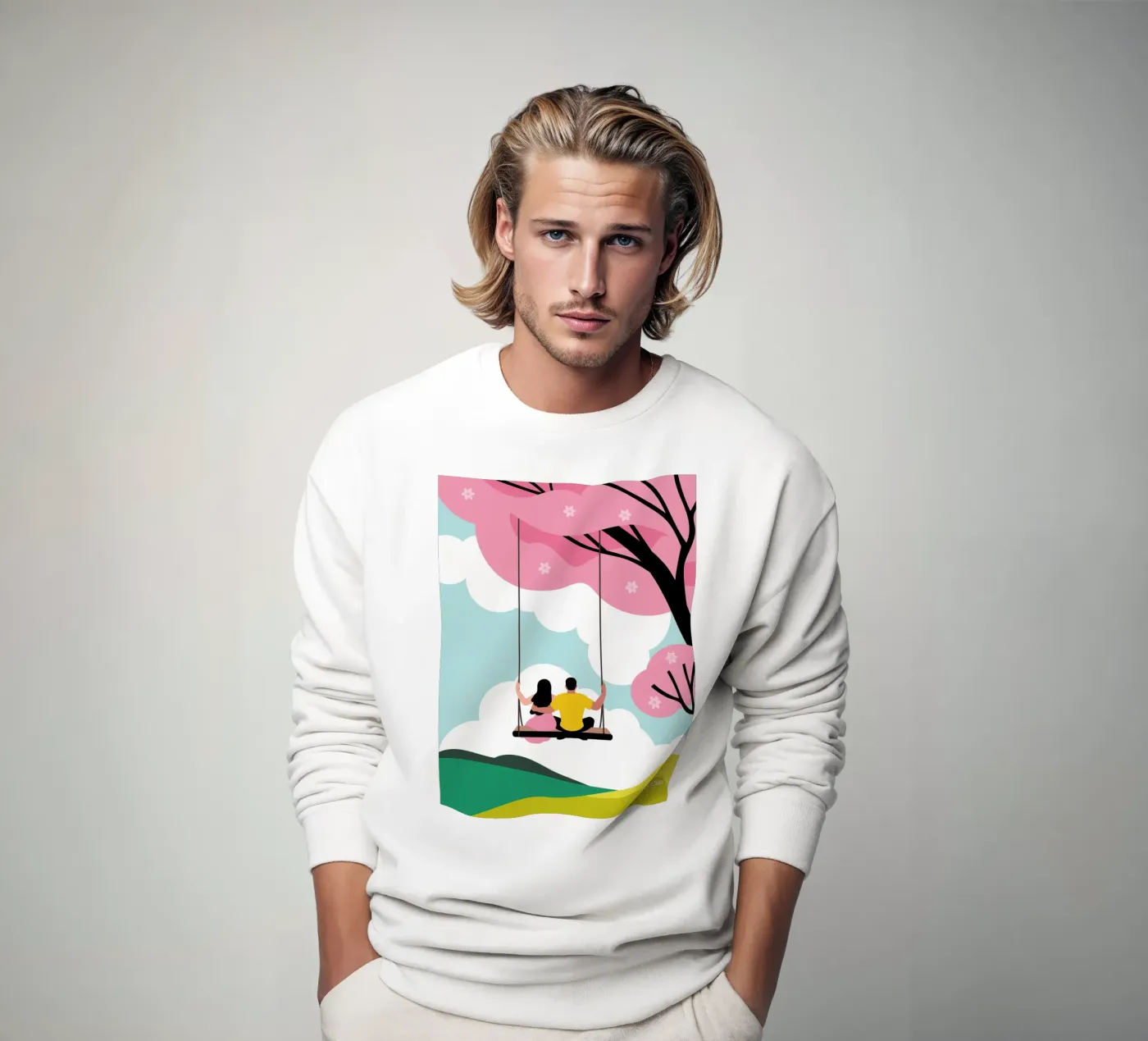 De lente sweatshirt van Tamsen Design