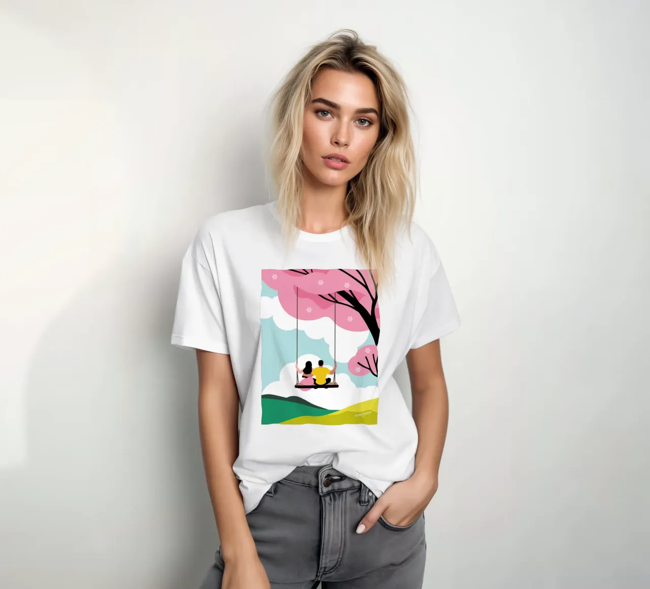 La primavera t-shirt da Tamsen Design