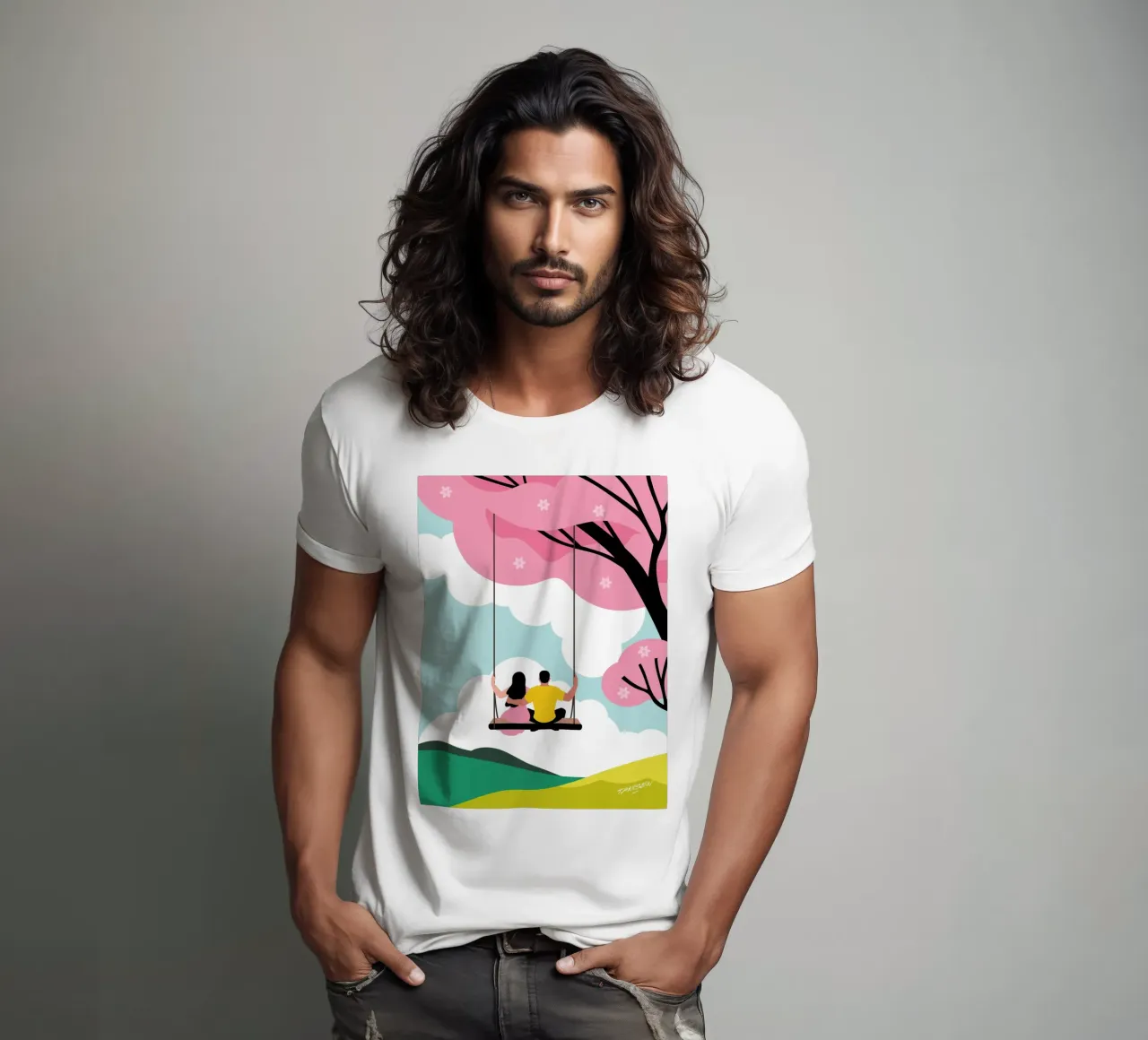 La primavera t-shirt da Tamsen Design