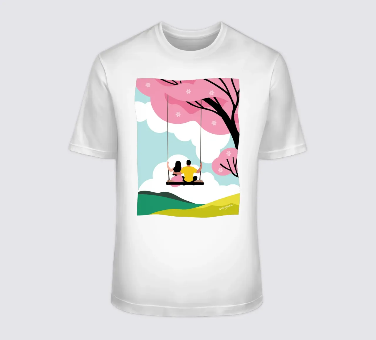 La primavera t-shirt da Tamsen Design