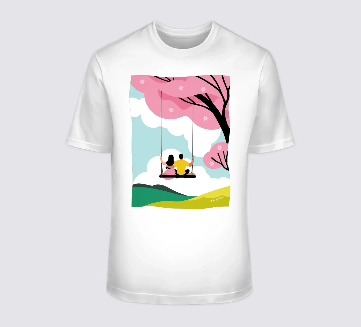 La primavera t-shirt da Tamsen Design