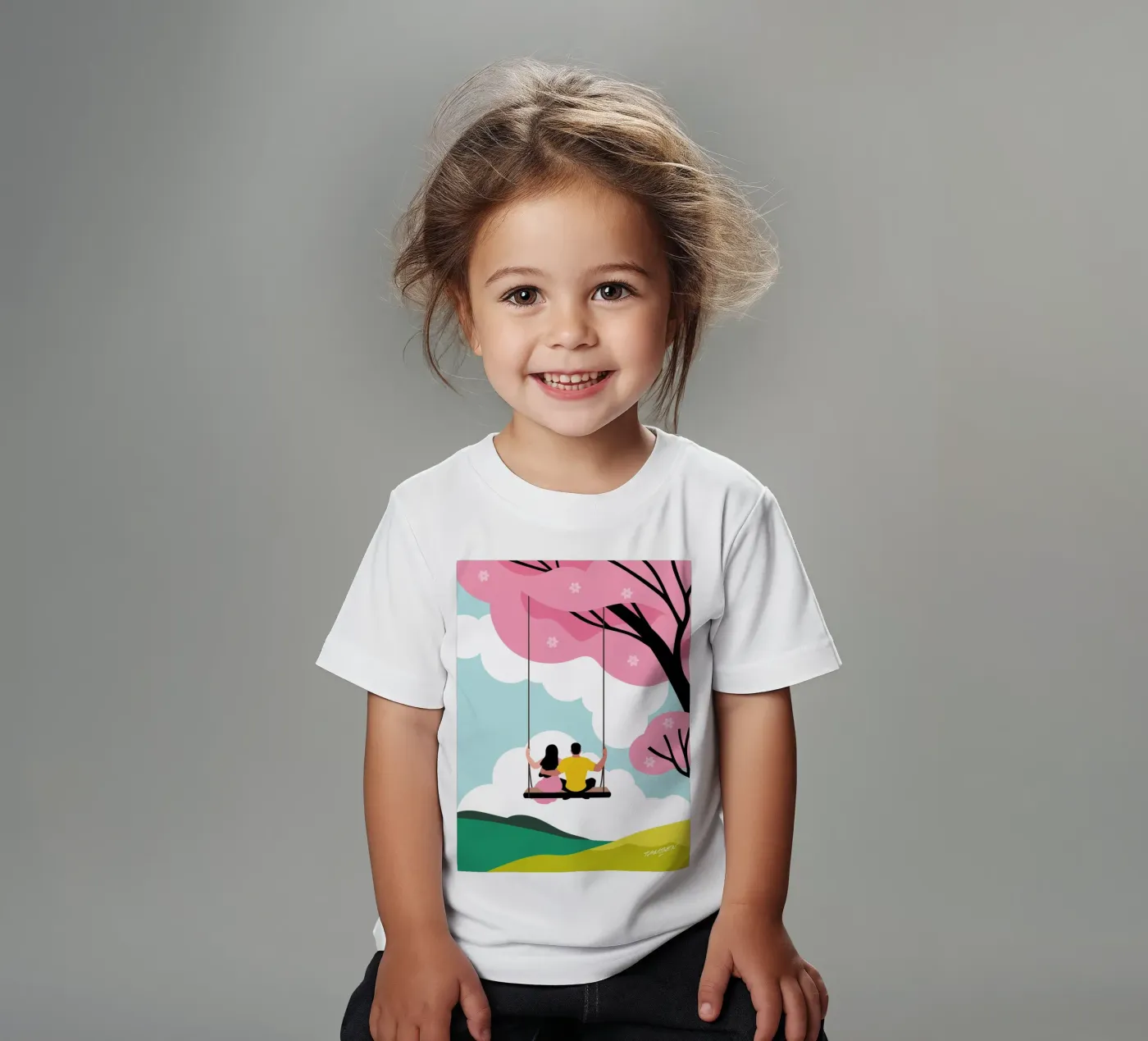 Spring t-shirt enfant de Tamsen Design