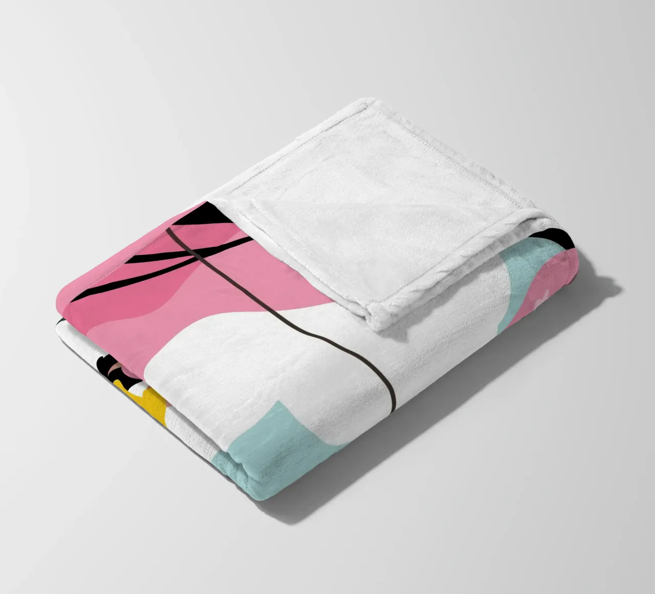 Spring fleece blanket by Tamsen Design