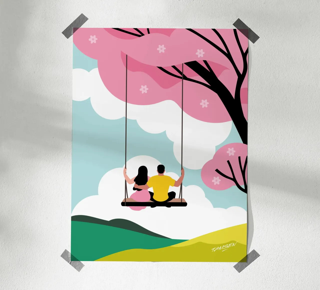 La primavera poster da Tamsen Design