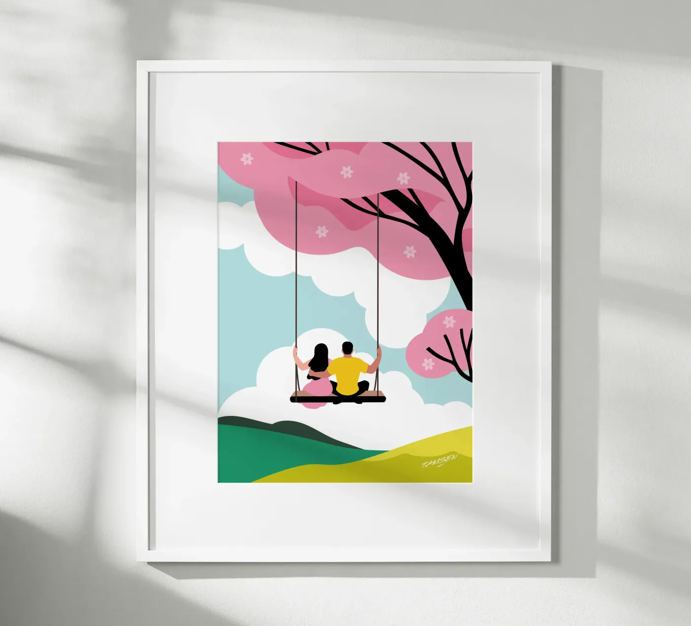 Spring poster da Tamsen Design
