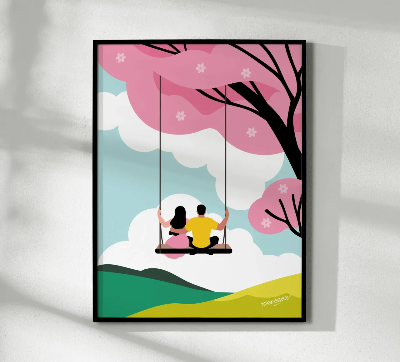 La primavera poster da Tamsen Design