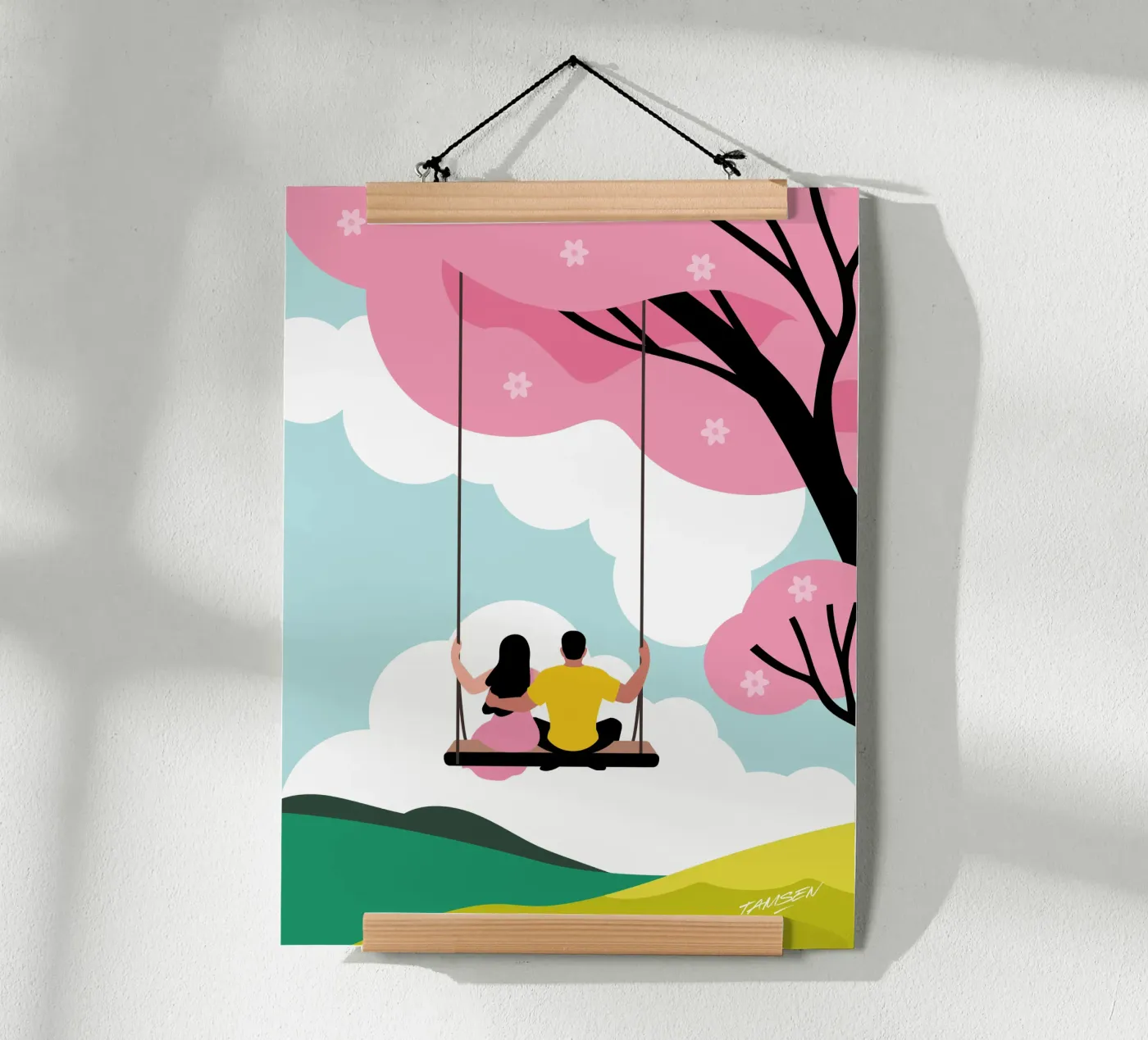 Spring poster da Tamsen Design