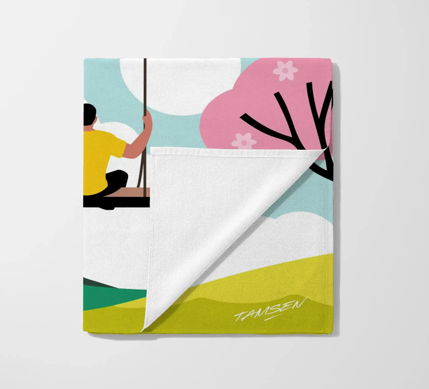Spring serviette de plage de Tamsen Design