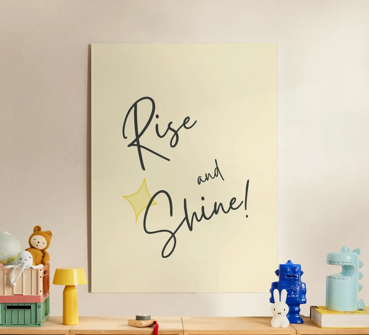 Alzati e risplendi plexiglass da Poppya