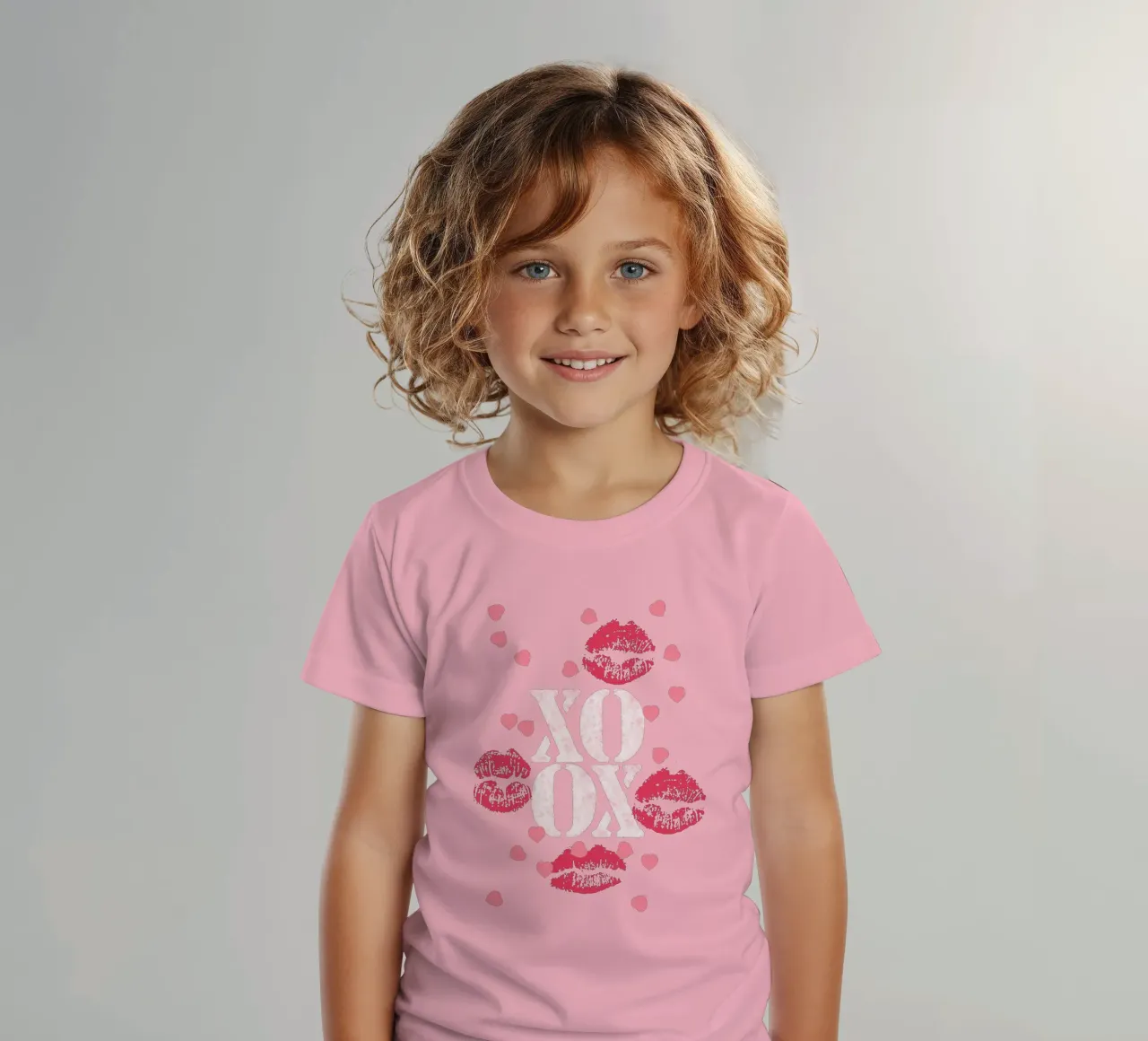 Hugs and Kisses t-shirt bambini da meikekohls