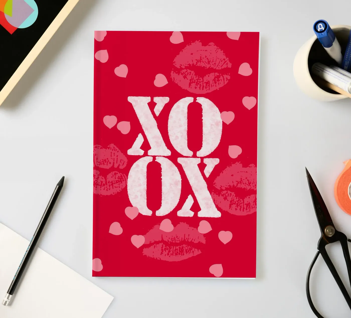 Hugs and Kisses quaderno da meikekohls